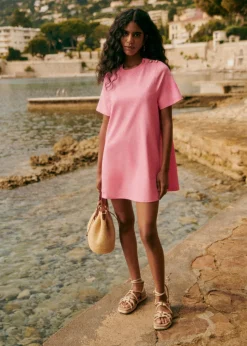 Selena Dress - Pink Creation|Sézane Best