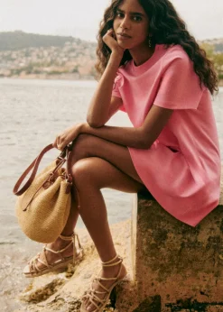 Selena Dress - Pink Creation|Sézane Best