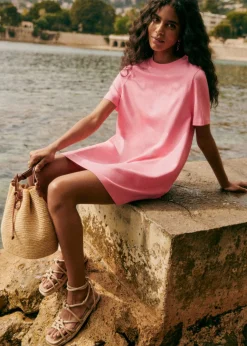 Selena Dress - Pink Creation|Sézane Best