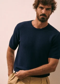Simeone Mesh T-Shirt|Sézane Discount