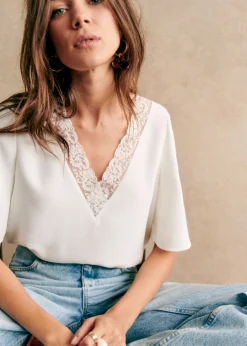 Sylla Blouse|Sézane Store
