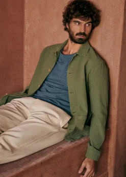 Tim Coton Texturé Jacket|Sézane Hot