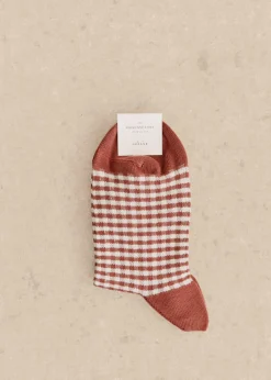 Vichy Socks|Sézane Sale